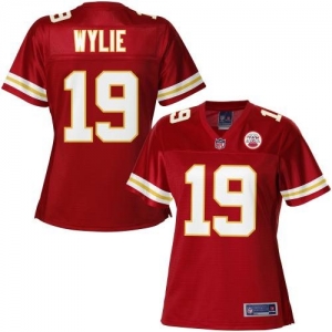 Pro Line Women's Kansas City Chiefs Devon Wylie Team Color Jerse