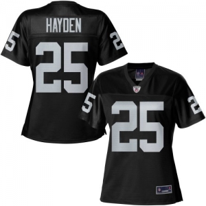 Pro Line Women's Oakland Raiders D.J. Hayden Team Color Jersey