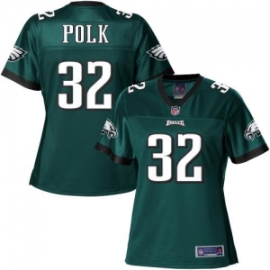 Pro Line Women's Philadelphia Eagles Chris Polk Team Color Jerse