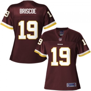 Pro Line Women's Washington Redskins Dezmon Briscoe Team Color J