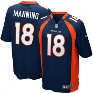 Nike Peyton Manning Denver Broncos Youth Game Jersey - Navy Blue