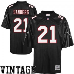 Mitchell & Ness Deion Sanders Atlanta Falcons Replica Retired Pl