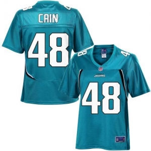 Pro Line Women's Jacksonville Jaguars Jeremy Cain Team Color Jer