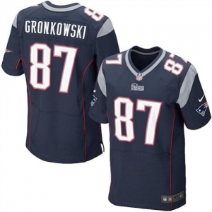 Nike Rob Gronkowski New England Patriots Elite Jersey - Navy Bl