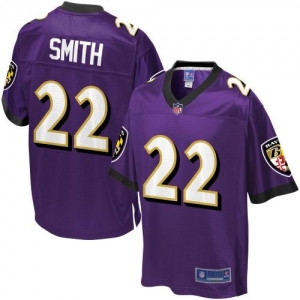 Pro Line Men's Baltimore Ravens Jimmy Smith Team Color Jersey