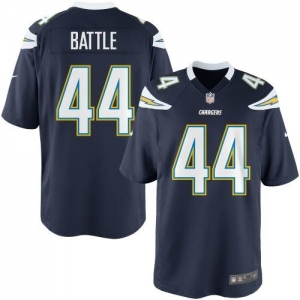 Nike Youth San Diego Chargers Jackie Battle Team Color Game Jers