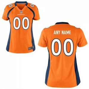 Nike Denver Broncos Women's Customized Team Color Game Jersey