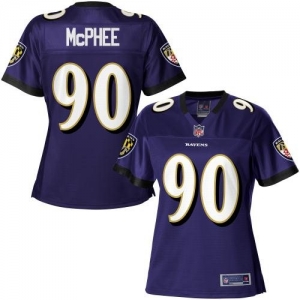 Pro Line Women's Baltimore Ravens Pernell McPhee Team Color Jers