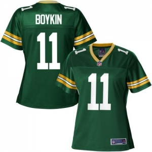 Pro Line Women's Green Bay Packers Jarrett Boykin Team Color Jer