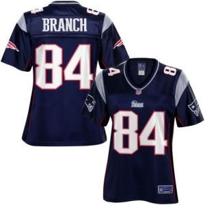 Pro Line Women's New England Patriots Deion Branch Team Color Je