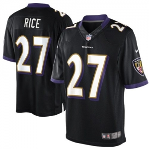 Nike Ray Rice Baltimore Ravens The Limited Jersey - Black -