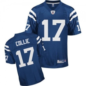 Reebok NFL Equipment Indianapolis Colts #17 Austin Collie Royal