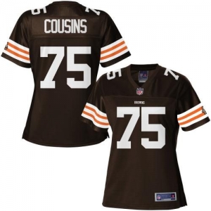 Pro Line Women's Cleveland Browns Oniel Cousins Team Color Jerse