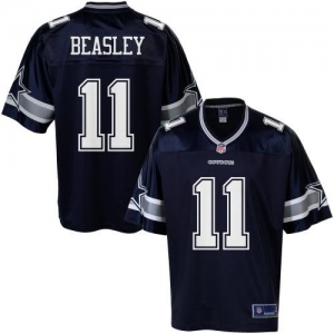 Pro Line Men's Dallas Cowboys Cole Beasley Team Color Jersey