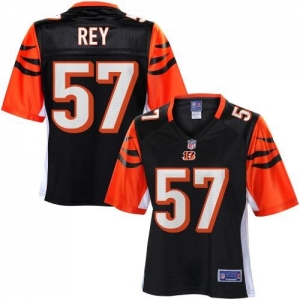 Pro Line Women's Cincinnati Bengals Vincent Rey Team Color Jerse