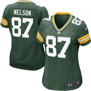 Nike Jordy Nelson Green Bay Packers Women's Game Jersey - Green