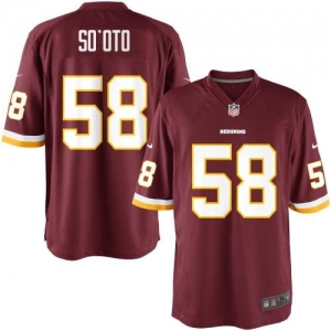 Nike Youth Washington Redskins Vic So'oto Team Color Game Jersey