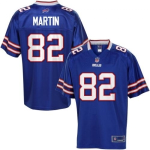 Pro Line Men's Buffalo Bills Ruvell Martin Team Color Jersey