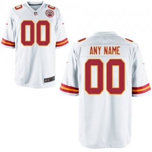 Nike Men's Kansas City Chiefs Customized White Game Jersey