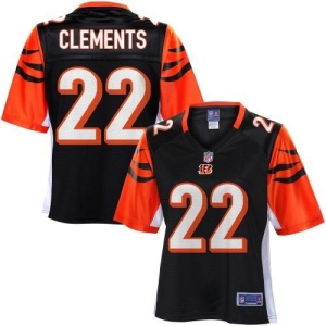 Pro Line Women's Cincinnati Bengals Nate Clements Team Color Jer