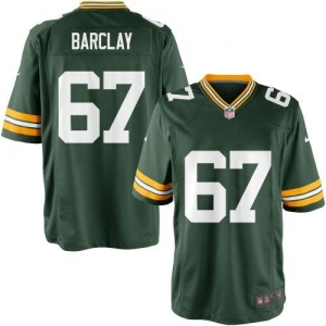 Nike Youth Green Bay Packers Don Barclay Team Color Game Jersey