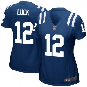 Nike Andrew Luck Indianapolis Colts Youth Girls Game Jersey - Ro