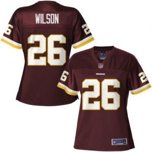 Pro Line Women's Washington Redskins Josh Wilson Team Color Jers