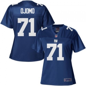 Pro Line Women's New York Giants Adewale Ojomo Team Color Jersey