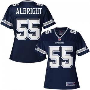 Pro Line Women's Dallas Cowboys Alex Albright Team Color Jersey