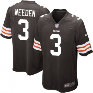 Nike Brandon Weeden Cleveland Browns NFL Draft Youth Game Jersey