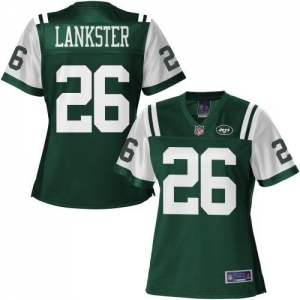 Pro Line Women's New York Jets Ellis Lankster Team Color Jersey