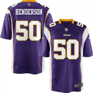 Nike Youth Minnesota Vikings Erin Henderson Team Color Game Jers