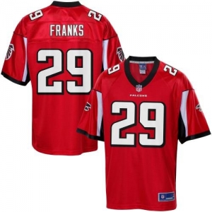 Pro Line Men's Atlanta Falcons Dominique Franks Team Color Jerse