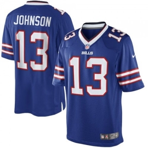 Nike Steve Johnson Buffalo Bills The Limited Jersey - Royal Blue