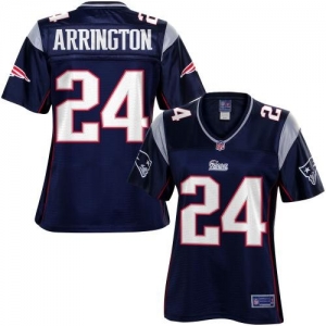 Pro Line Women's New England Patriots Kyle Arrington Team Color