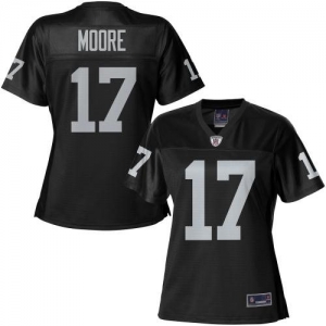 Pro Line Women's Oakland Raiders Denarius Moore Team Color Jerse