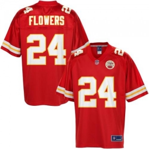 Pro Line Men's Kansas City Chiefs Brandon Flowers Team Color Jer