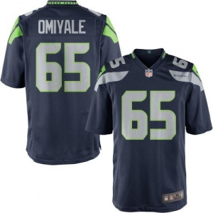 Nike Youth Seattle Seahawks Frank Omiyale Team Color Game Jersey