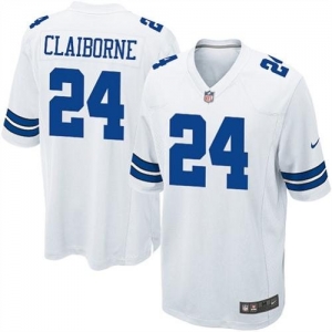 Nike Dallas Cowboys Morris Claiborne Game Jersey - White