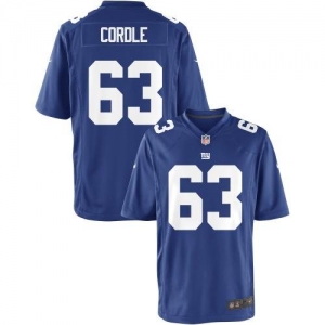 Nike Youth New York Giants Jim Cordle Team Color Game Jersey