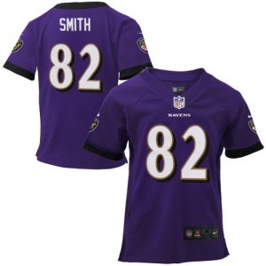 Nike Torrey Smith Baltimore Ravens Toddler Game Jersey - Purple