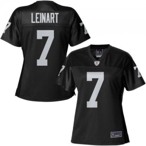 Pro Line Women's Oakland Raiders Matt Leinart Team Color Jersey