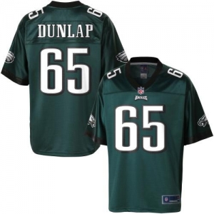 Pro Line Men's Philadelphia Eagles King Dunlap Team Color Jersey