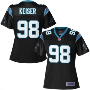 Pro Line Women's Carolina Panthers Thomas Keiser Team Color Jers