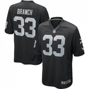 Nike Oakland Raiders Tyvon Branch Game Team Color Jersey