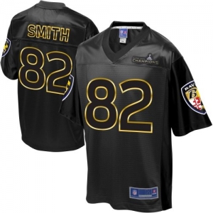 Pro Line Men's Baltimore Ravens Torrey Smith Super Bowl XLVII Ch