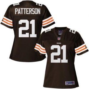 Pro Line Women's Cleveland Browns Dimitri Patterson Team Color J