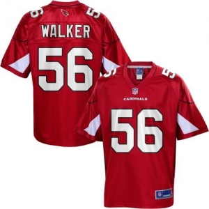 Pro Line Men's Arizona Cardinals Reggie Walker Team Color Jersey