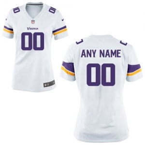 Nike Women's Minnesota Vikings Customized White Game Jersey