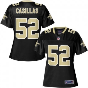 Pro Line Women's New Orleans Saints Jonathan Casillas Team Color